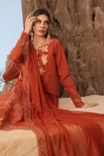 Rang Rasiya Premium Eid Collection 2025 | Mahi, 3-piece Pakistani designer lawn suits in the UK- Zee Collections. FRONT dupatta
