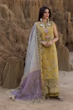 Rang Rasiya Premium Eid Collection 2025 | Nadia, 3-piece Pakistani designer lawn suits in the UK- Zee Collections. FRONT