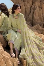 Rang Rasiya Premium Eid Collection 2025 | Rania, 3-piece Pakistani designer lawn suits in the UK- Zee Collections. kameez and dupatta