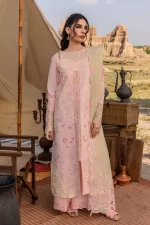 Rang Rasiya Premium Eid Collection 2025 | Nehal, 3-piece Pakistani designer lawn suits in the UK- Zee Collections. FRONT