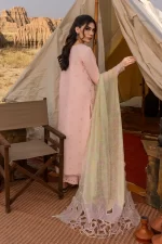 Rang Rasiya Premium Eid Collection 2025 | Nehal, 3-piece Pakistani designer lawn suits in the UK- Zee Collections. backwith dupatta style
