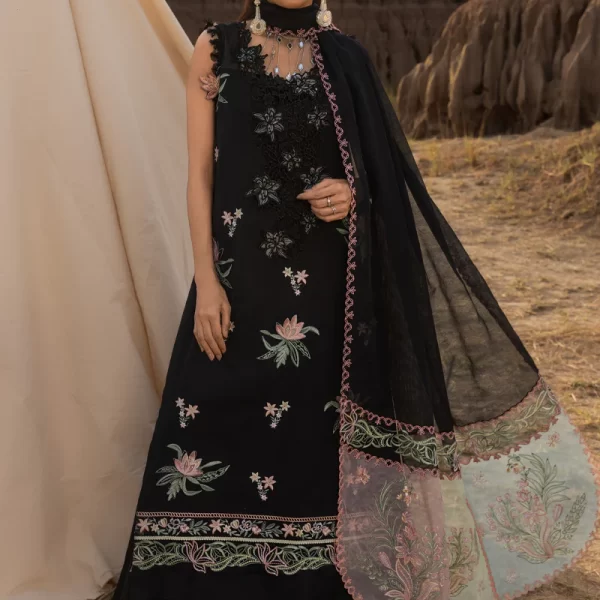 Rang Rasiya Premium Eid Collection 2025 | Zoya, 3-piece Pakistani designer lawn suits in the UK- Zee Collections. FRONT