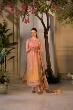 Pakistani clothing brands Sobia Nazir PK Vital Collection 2025, unstitched 3-piece lawn embroidered suit, Design 11B, front