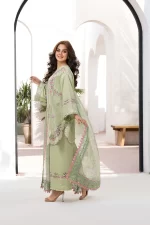 Pakistani clothing brands Sobia Nazir PK Vital Collection 2025, unstitched 3-piece lawn embroidered suit, Design 1A, salwar kameez