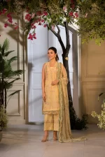 Pakistani clothing brands Sobia Nazir PK Vital Collection 2025, unstitched 3-piece lawn embroidered suit, Design 1B, front